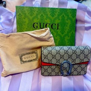 Gucci handbag, dust bag and box